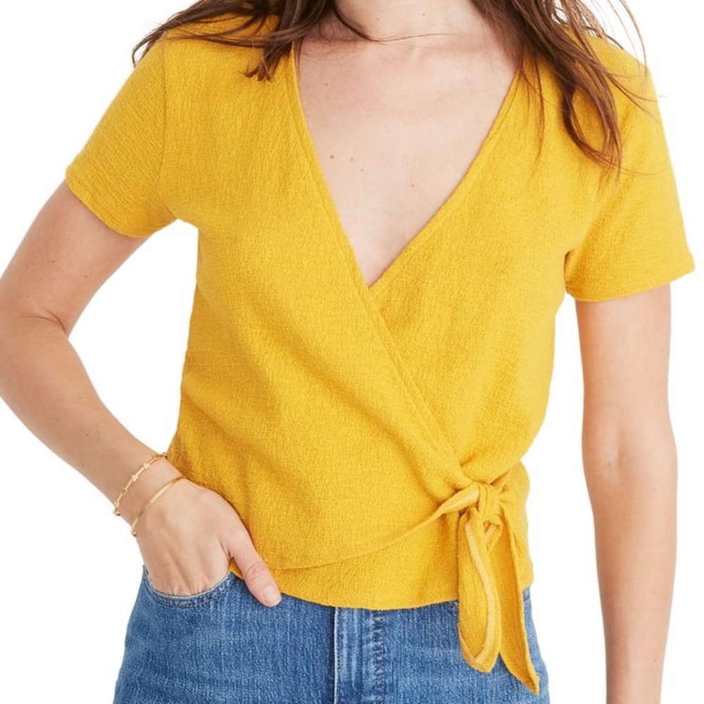 Madwell wrap top!